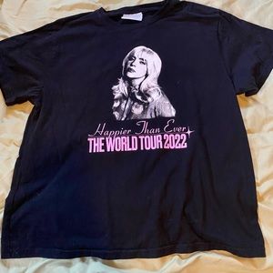Billie Eilish merch shirt
